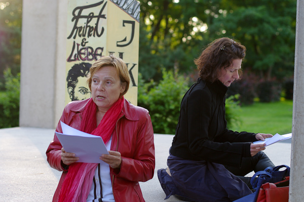 Gaby Weber und Claudia Weidenbach