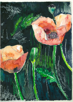 Aquarell von Sigrid Bellack