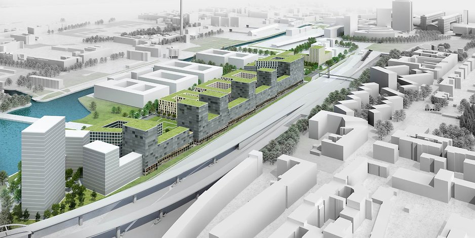 Visualisierung der Quartier Heidestraße GmbH