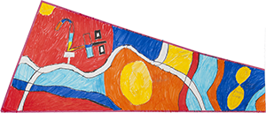 Schülerentwurf Farbwelten 21