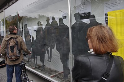Installation zur Kampagne