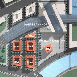 Lehrter Stadtquartier und Washingtonplatz (Vivico)