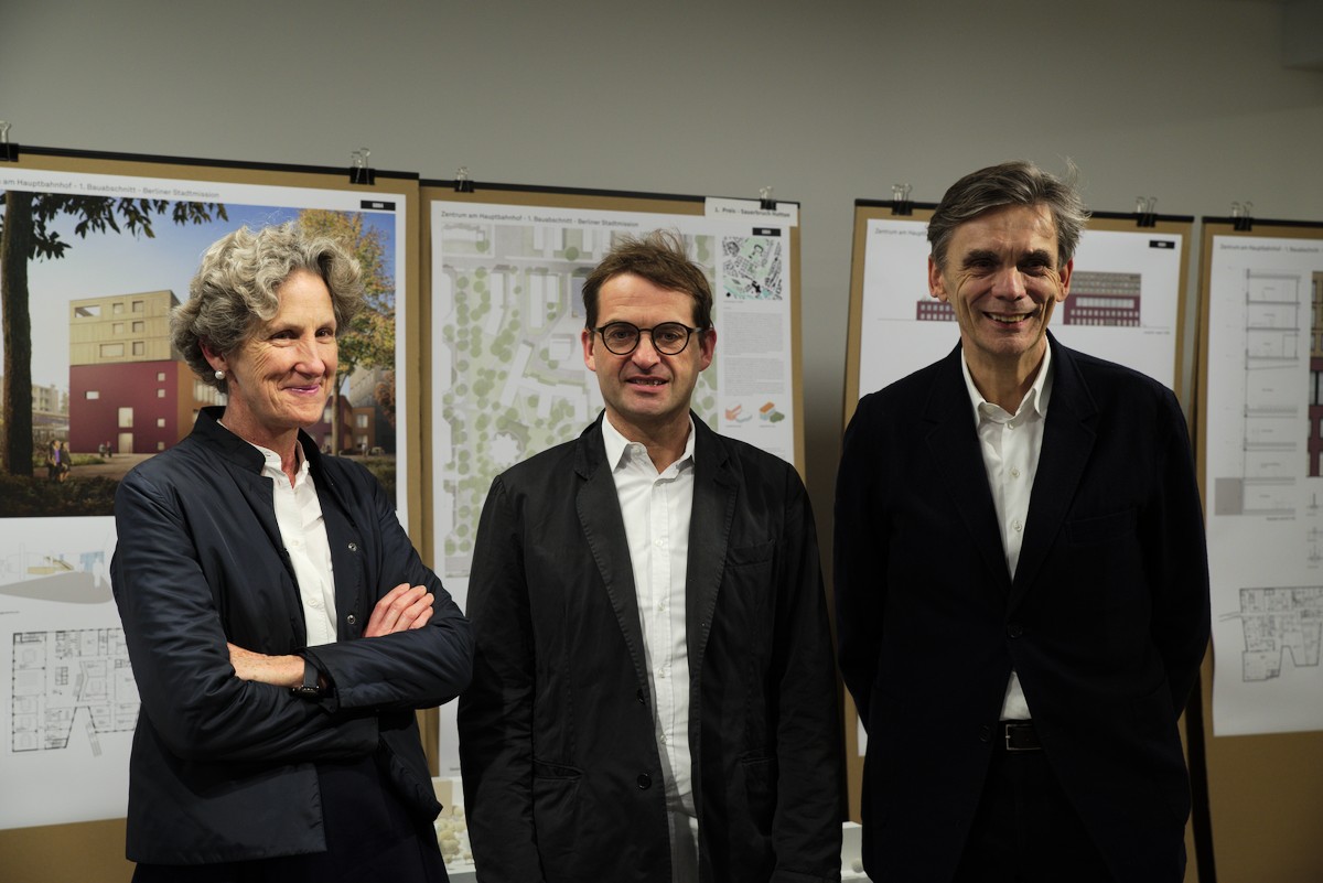 Foto von Louisa Hutton, Konrad Opitz und Matthias Sauerbruch