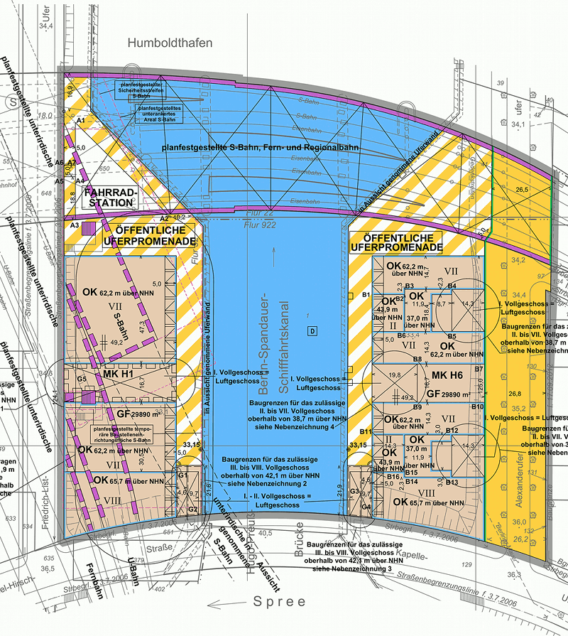 Planausschnitt Planausschnitt, Grafik: SenStadt