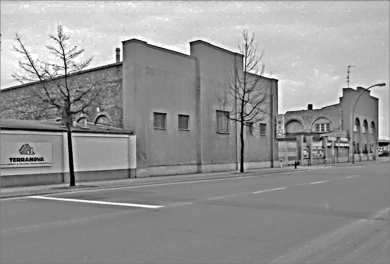 Werkstattgebäude aus der Entstehungszeit der Hamburger Eisenbahn (2014 abgerissen)