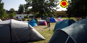 Temporäre Zwischennutzung: Tentstation wird Anti-Atom-Camp Tentstation wird temporär zum Anti-Atom-Camp