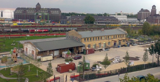 Zentrum für Kunst und Urbanistik (ZK/U) im Moabiter Stadtgarten; Foto: ZK/U