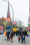 Eine Straße mit Ecken und Kanten