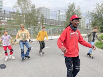 Eine Rollschuh-Disko für Moabit